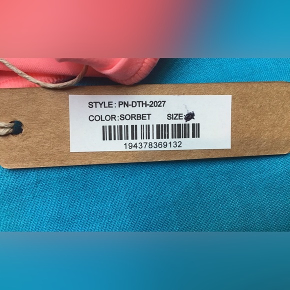 Skims Kardashian NWT Pink Sorbet Colored Dipping Thong Size 2X - Picture 2 of 3